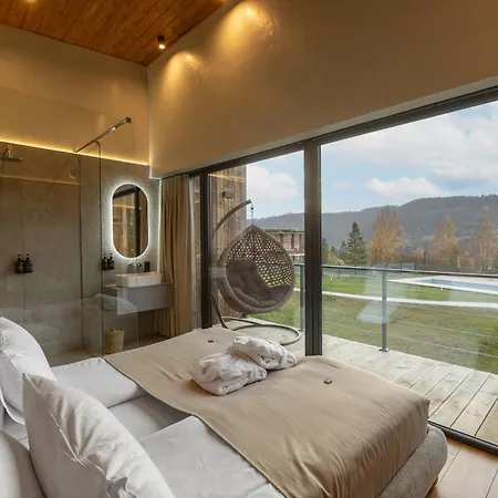 Chalet Yalyna - в карпатах із чаном-джакузі Slavske